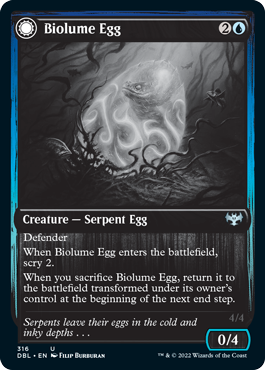 Biolume Egg // Biolume Serpent [Innistrad: Double Feature] | Odin's Place