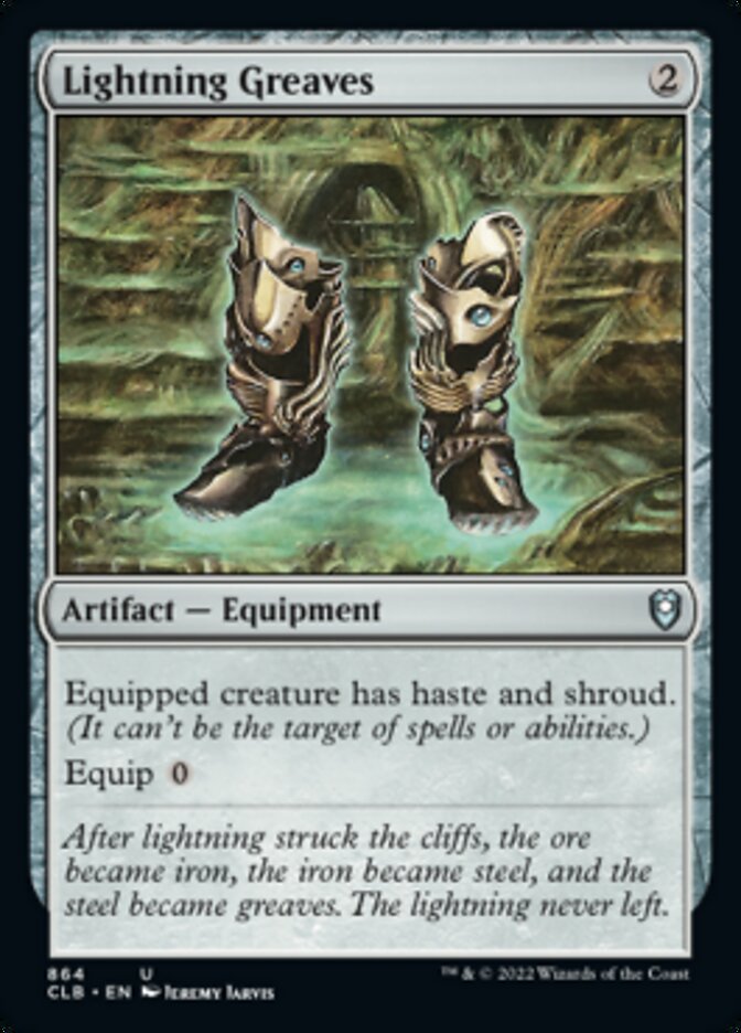 Lightning Greaves [Commander Legends: Battle for Baldur's Gate] | Odin's Place
