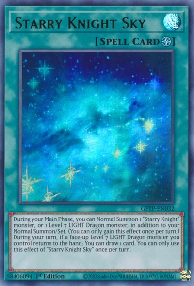 Starry Knight Sky [GFTP-EN032] Ultra Rare | Odin's Place