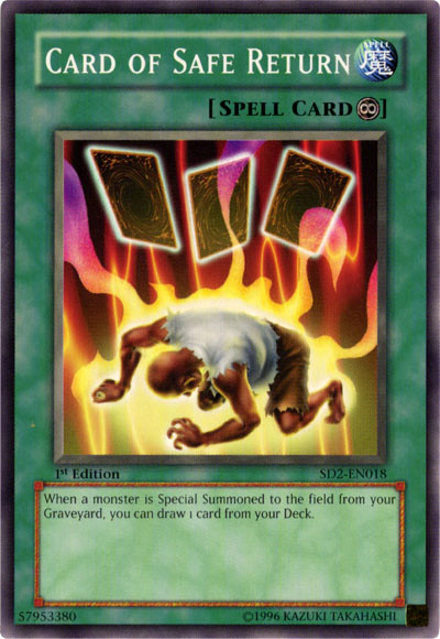 Card of Safe Return [SD2-EN018] Common | Odin's Place