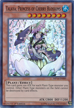Talaya, Princess of Cherry Blossoms [MP14-EN089] Super Rare | Odin's Place