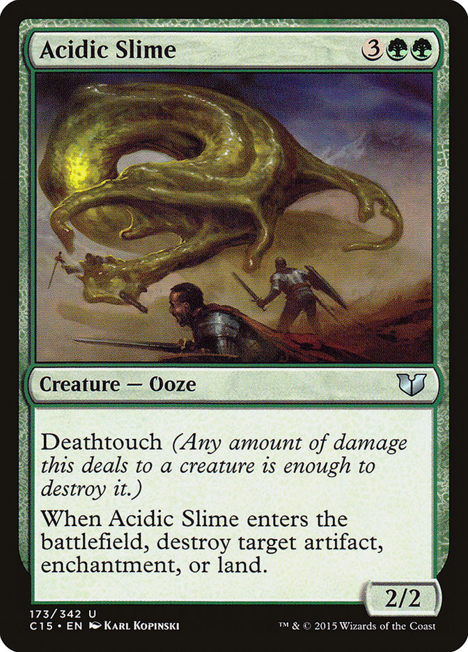 Acidic Slime (173) [Commander 2015] | Odin's Place