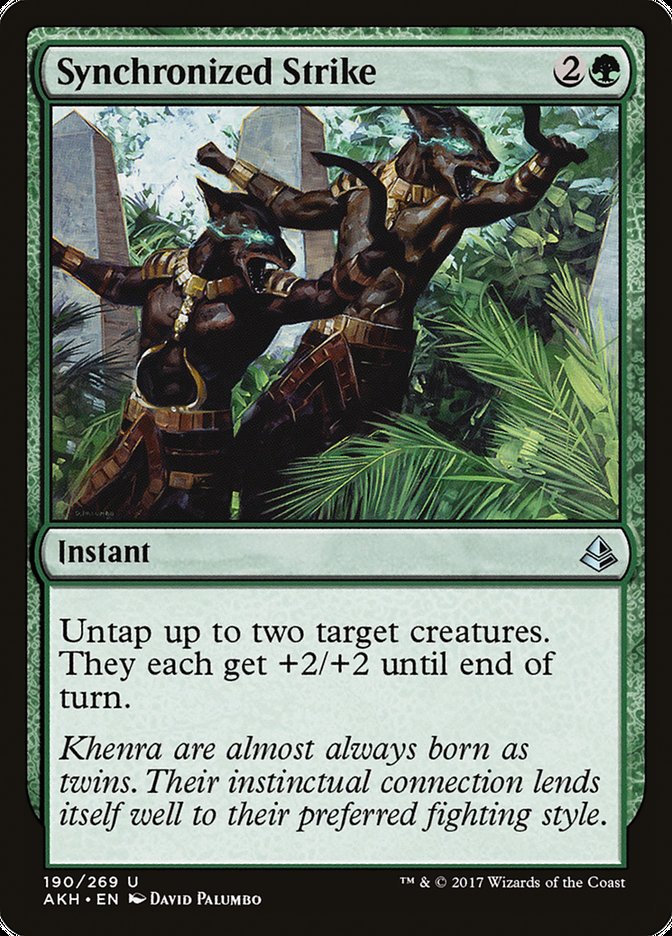 Synchronized Strike (190) [Amonkhet] | Odin's Place