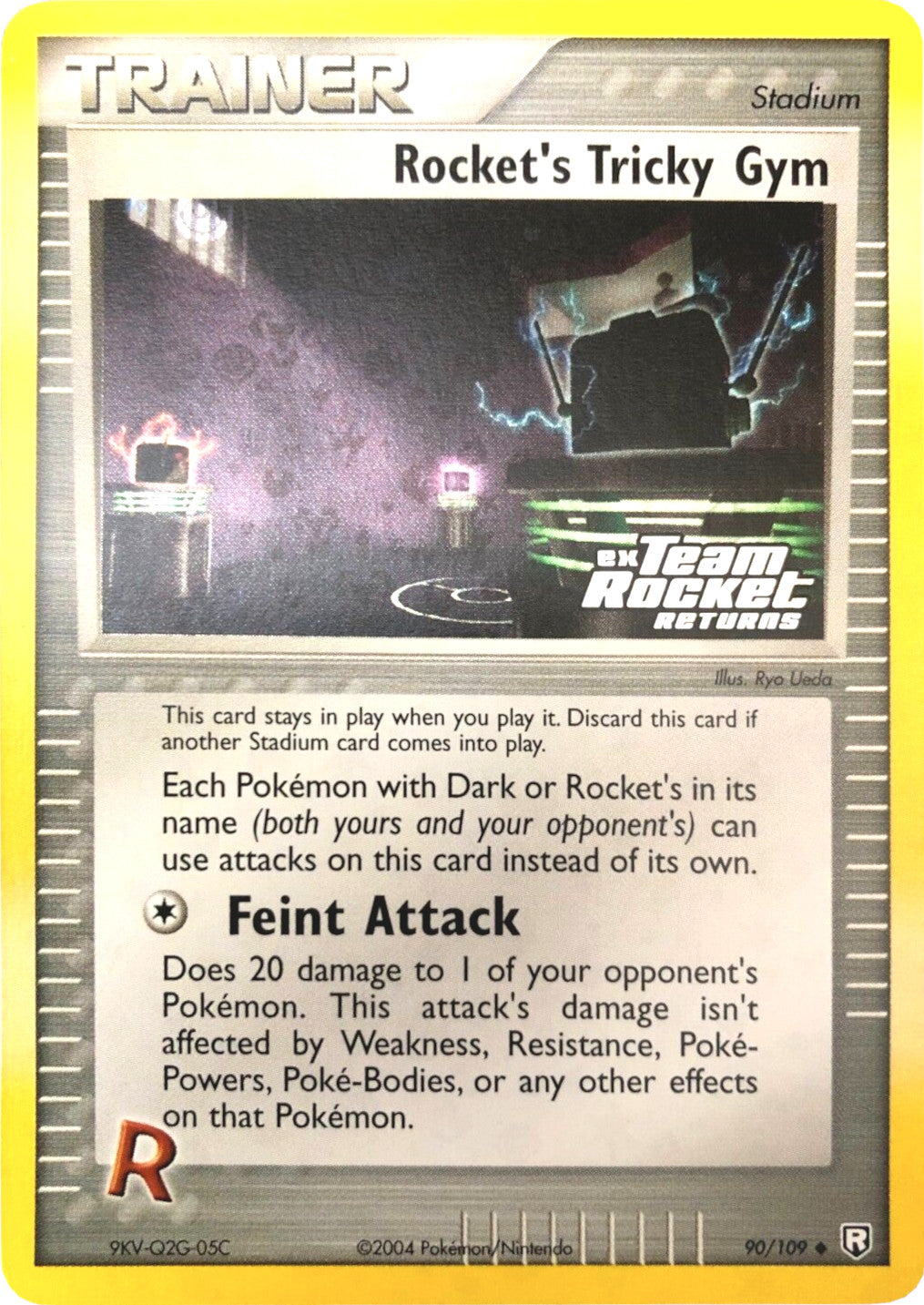 Rocket's Tricky Gym (90/109) (Stamped) [EX: Team Rocket Returns] | Odin's Place