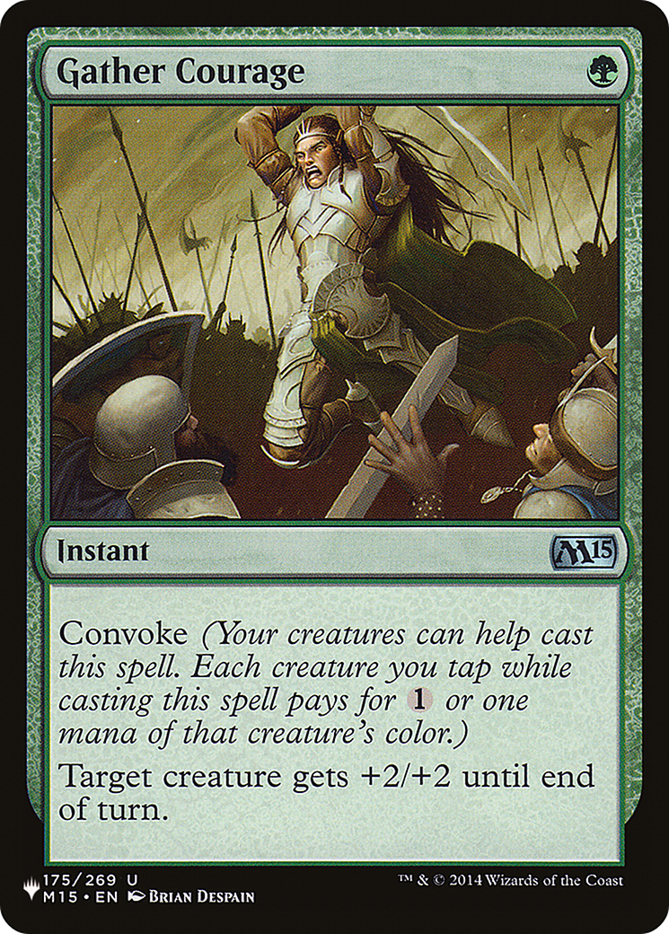 Gather Courage [The List] | Odin's Place