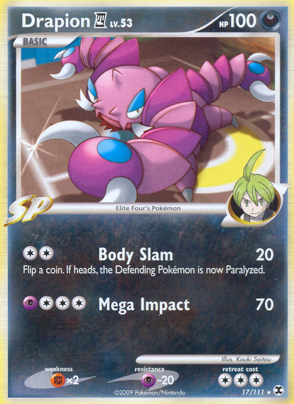 Drapion (17/111) [Platinum: Rising Rivals] | Odin's Place