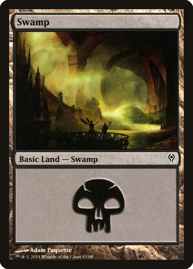 Swamp (81) [Duel Decks: Jace vs. Vraska] | Odin's Place