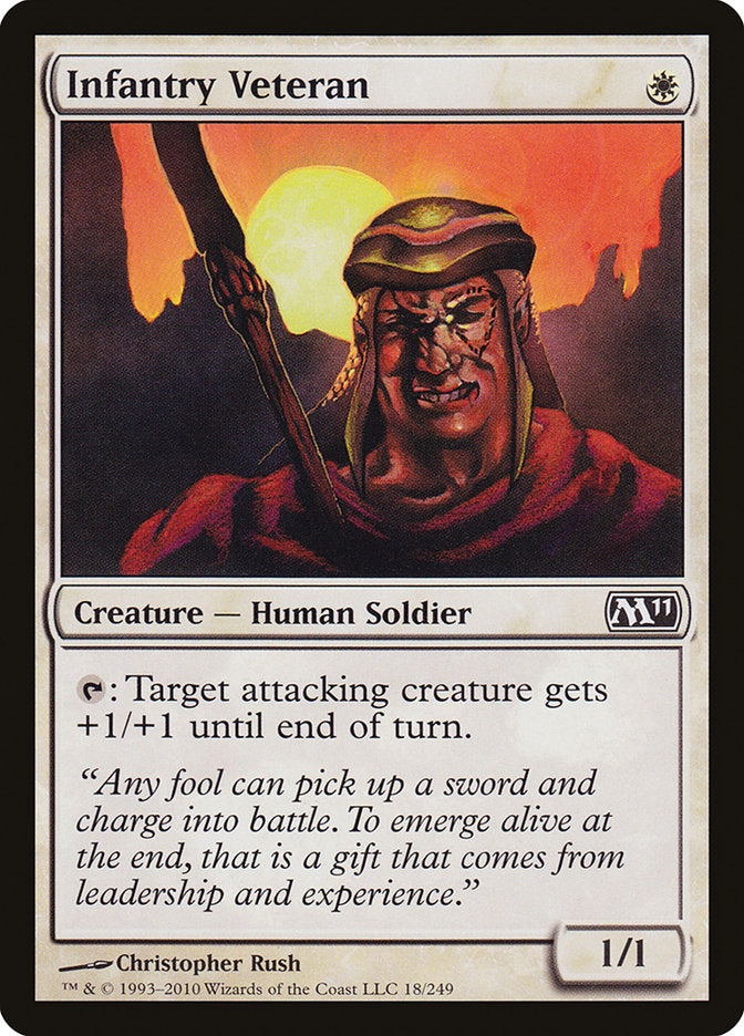 Infantry Veteran (18) [Magic 2011] | Odin's Place