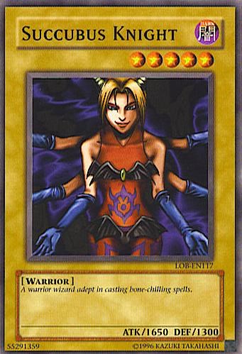 Succubus Knight [LOB-EN117] Common | Odin's Place