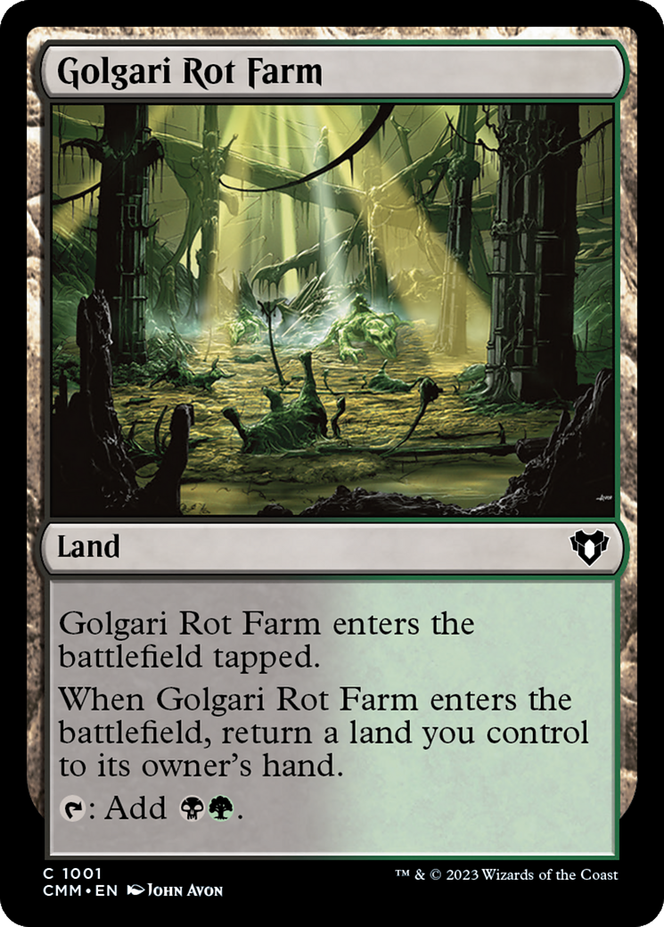 Golgari Rot Farm [Commander Masters] | Odin's Place
