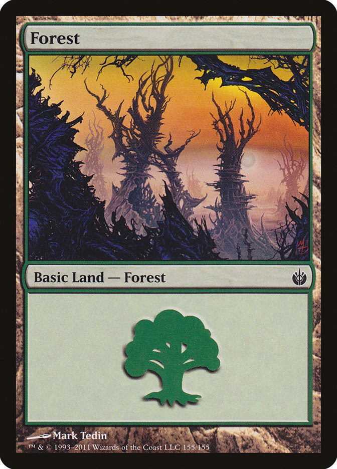 Forest (155) [Mirrodin Besieged] | Odin's Place