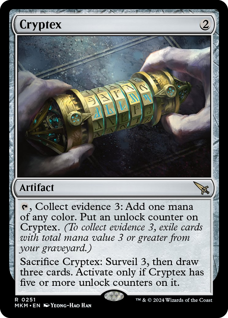 Cryptex [Murders at Karlov Manor] | Odin's Place