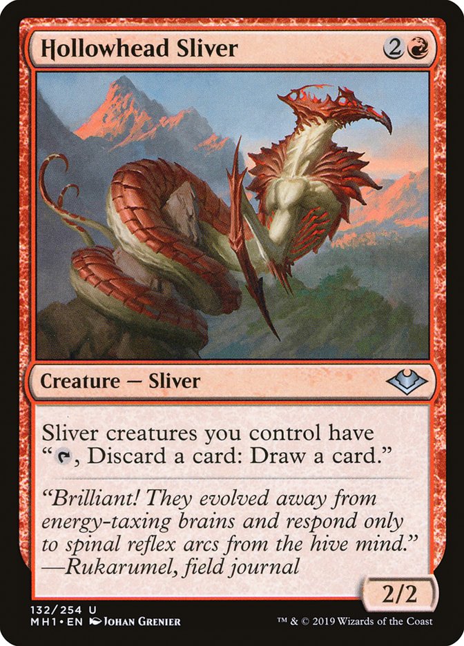 Hollowhead Sliver (132) [Modern Horizons] | Odin's Place