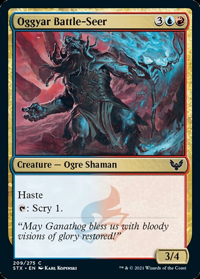 Oggyar Battle-Seer [Strixhaven: School of Mages] | Odin's Place