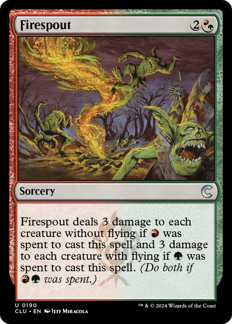 Firespout [Ravnica: Clue Edition] | Odin's Place