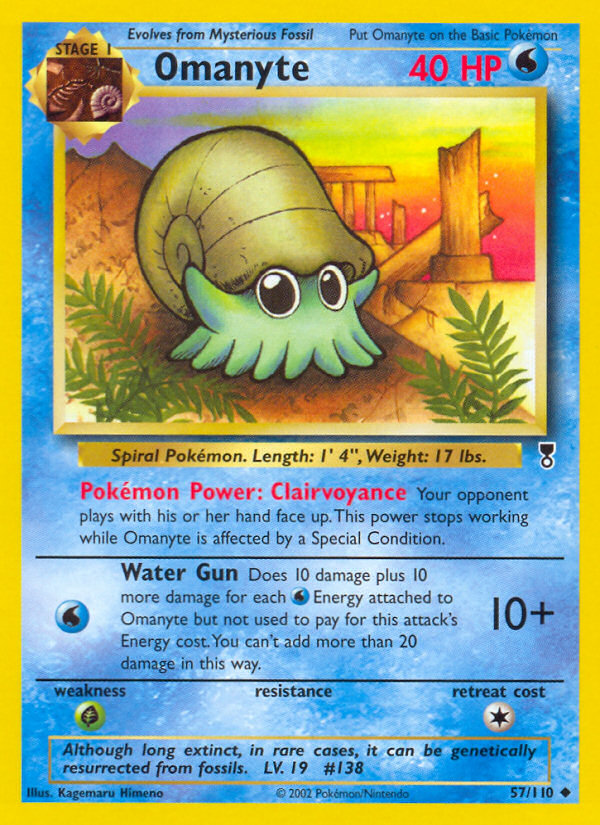 Omanyte (57/110) [Legendary Collection] | Odin's Place