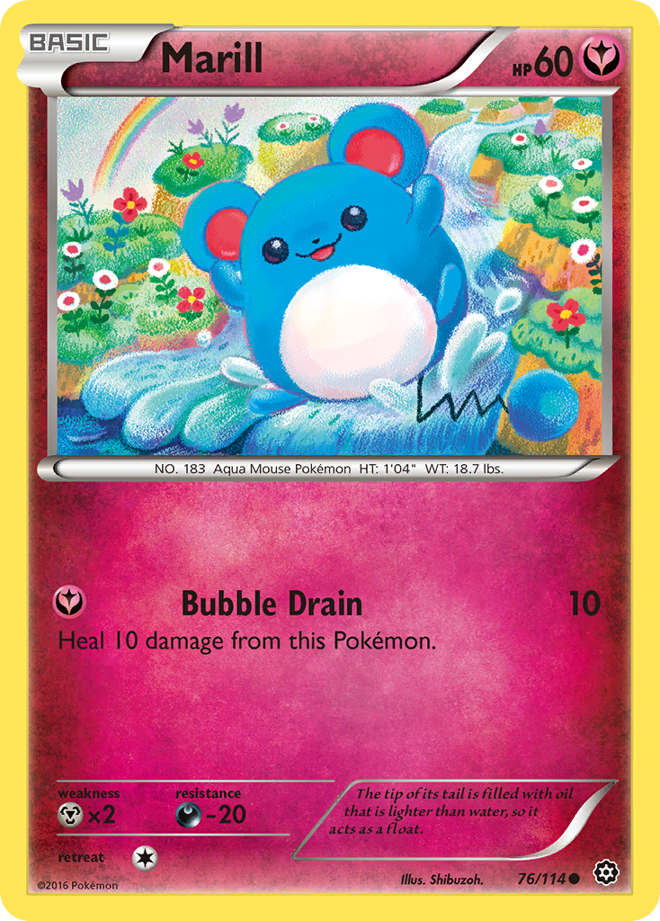 Marill (76/114) [XY: Steam Siege] | Odin's Place