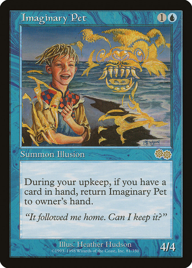 Imaginary Pet (81) [Urza's Saga] | Odin's Place