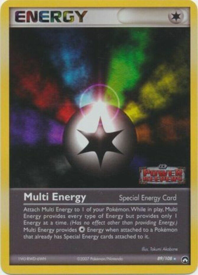 Multi Energy (89/108) (Stamped) [EX: Power Keepers] | Odin's Place