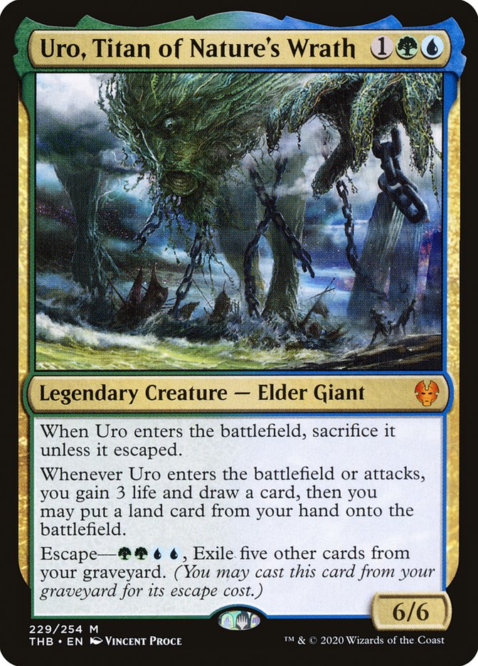 Uro, Titan of Nature's Wrath [Theros Beyond Death] | Odin's Place
