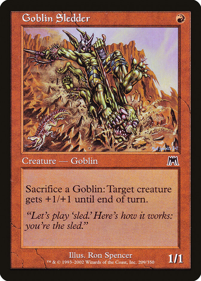 Goblin Sledder (209) [Onslaught] | Odin's Place