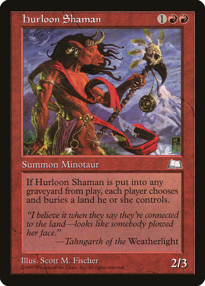Hurloon Shaman (108) [Weatherlight] | Odin's Place