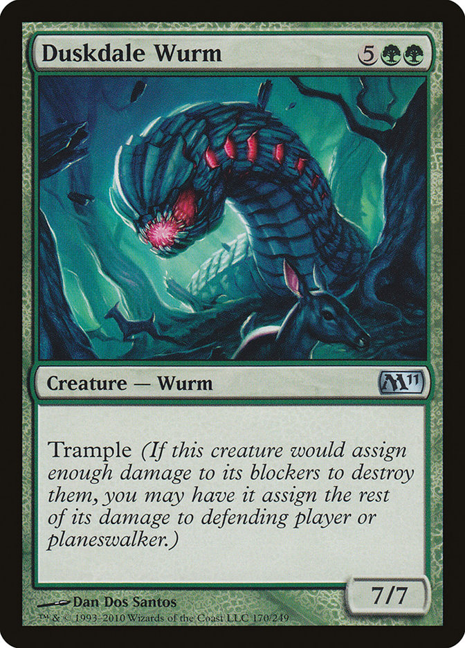 Duskdale Wurm (170) [Magic 2011] | Odin's Place