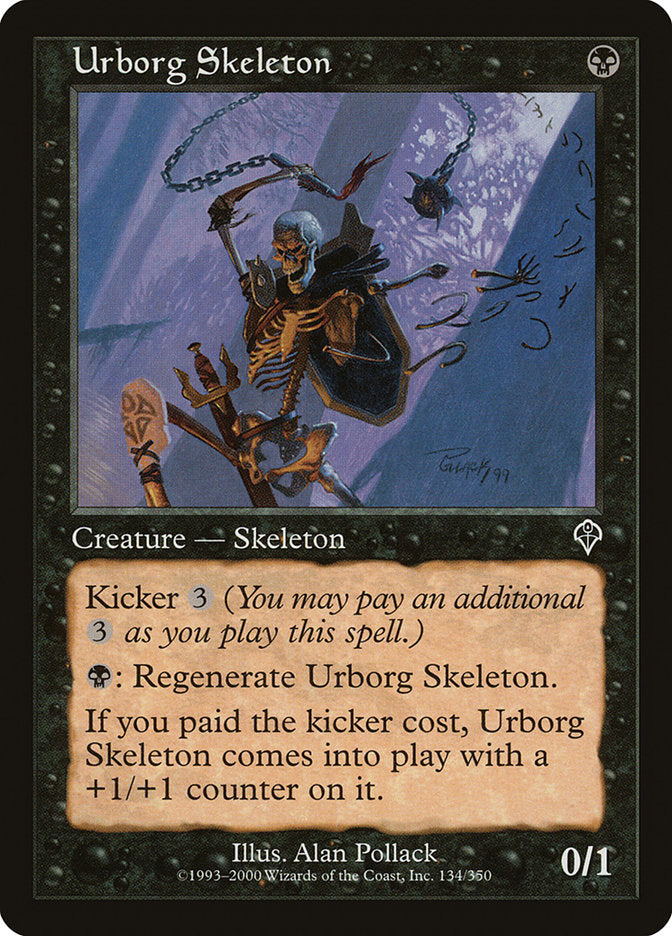 Urborg Skeleton (134) [Invasion] | Odin's Place