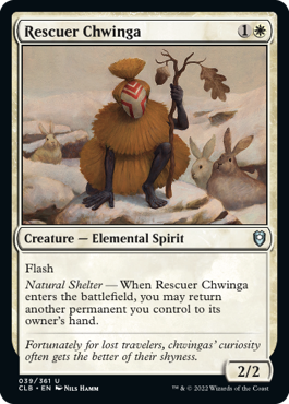 Rescuer Chwinga [Commander Legends: Battle for Baldur's Gate] | Odin's Place