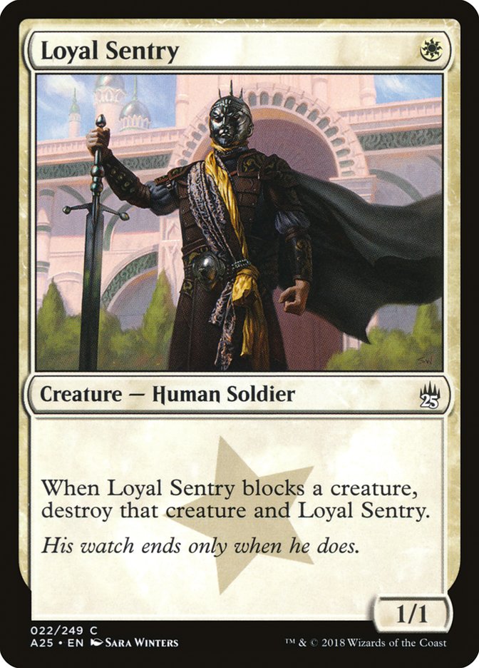 Loyal Sentry (22) [Masters 25] | Odin's Place
