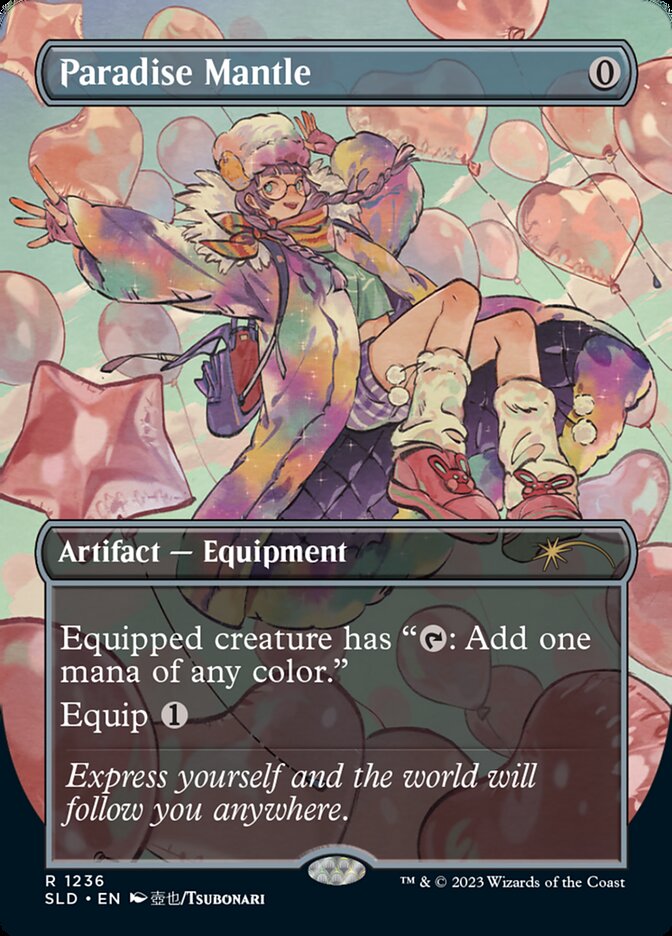 Paradise Mantle (Borderless) [Secret Lair Drop Series] | Odin's Place