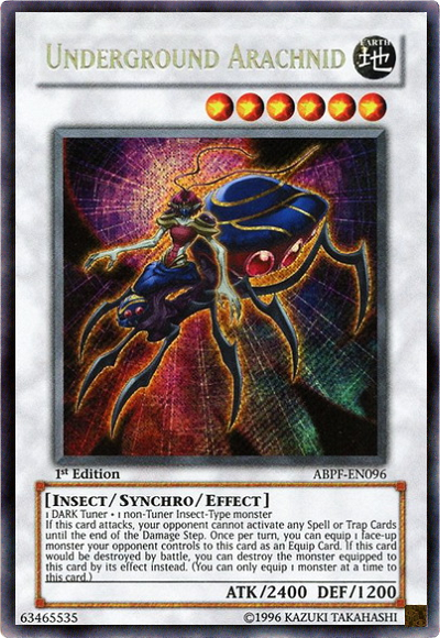 Underground Arachnid [ABPF-EN096] Secret Rare | Odin's Place