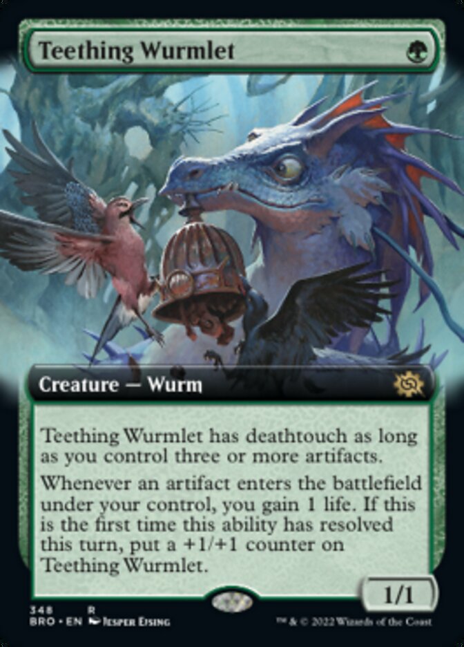 Teething Wurmlet (Extended Art) [The Brothers' War] | Odin's Place