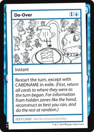 Do-Over (2021 Edition) [Mystery Booster Playtest Cards] | Odin's Place