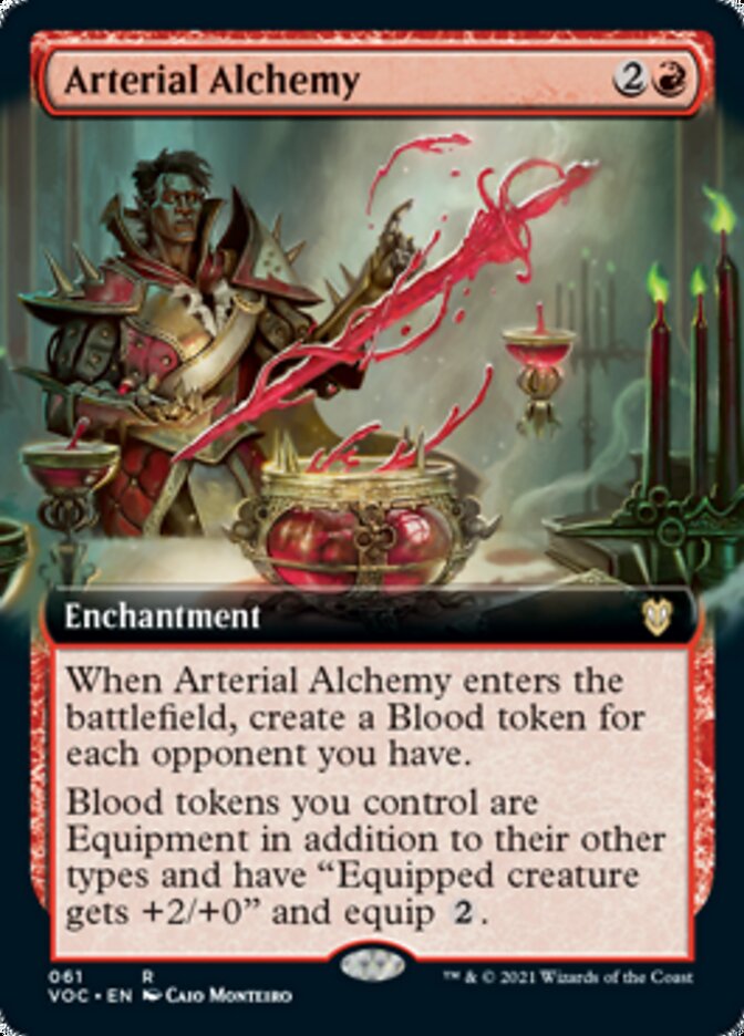 Arterial Alchemy (Extended Art) [Innistrad: Crimson Vow Commander] | Odin's Place