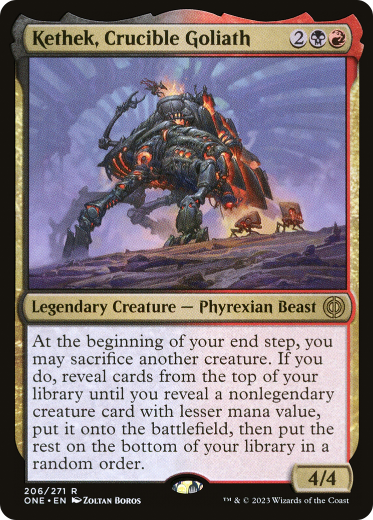 Kethek, Crucible Goliath [Phyrexia: All Will Be One] | Odin's Place