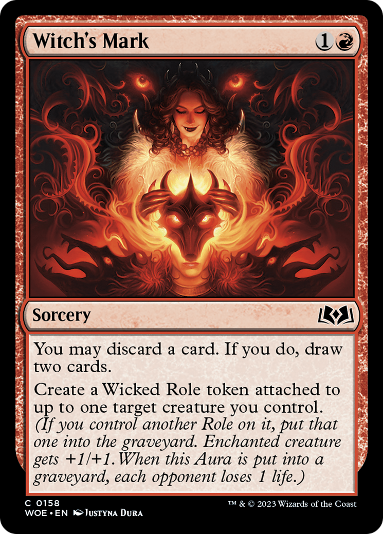 Witch's Mark [Wilds of Eldraine] | Odin's Place