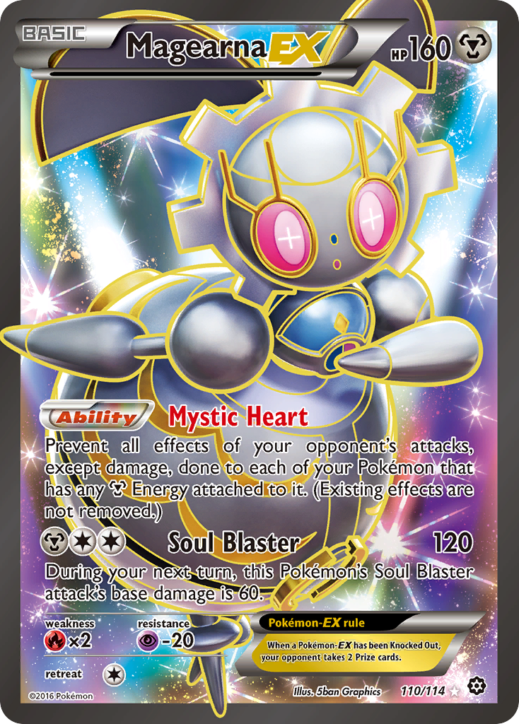 Magearna EX (110/114) [XY: Steam Siege] | Odin's Place