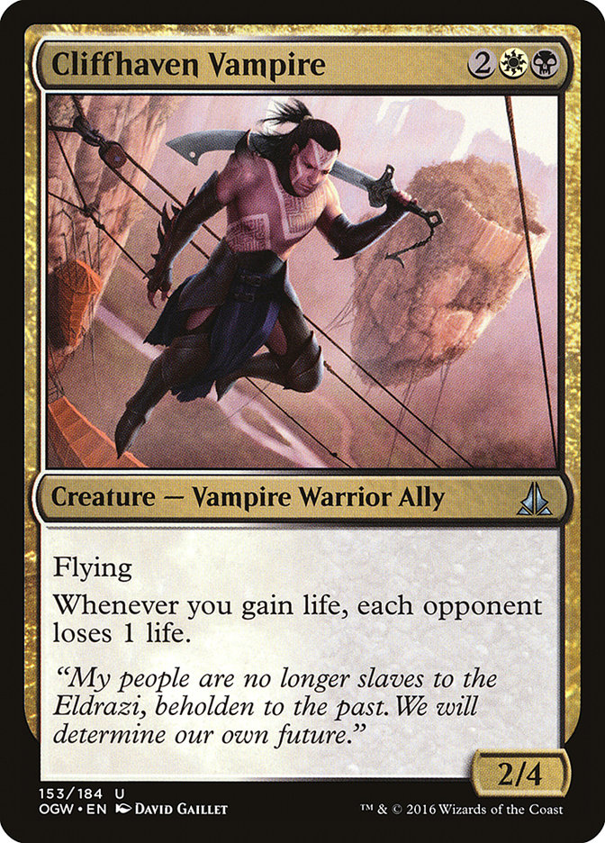 Cliffhaven Vampire (153) [Oath of the Gatewatch] | Odin's Place
