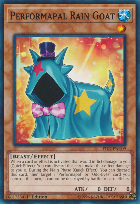 Performapal Rain Goat [LEDD-ENC09] Common | Odin's Place