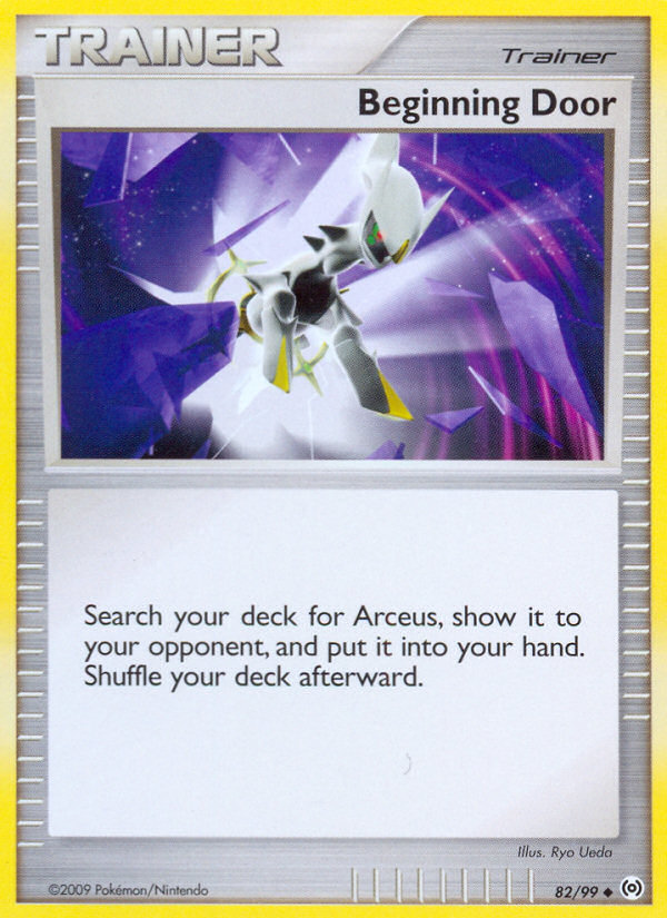 Beginning Door (82/99) [Platinum: Arceus] | Odin's Place
