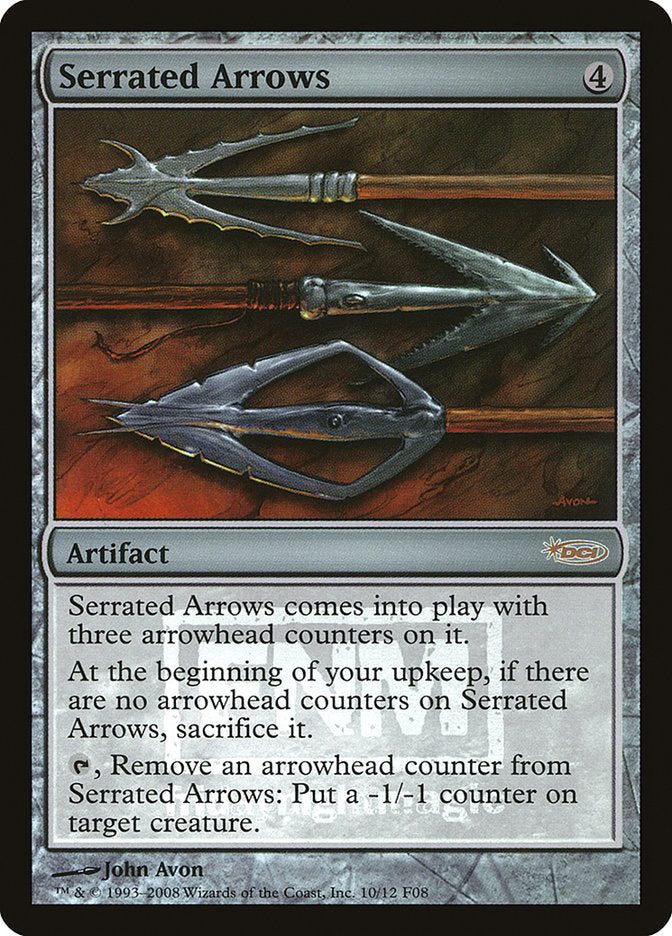 Serrated Arrows (10) [Friday Night Magic 2008] | Odin's Place