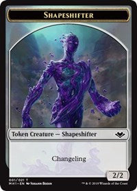 Shapeshifter (001) // Golem (018) Double-Sided Token [Modern Horizons Tokens] | Odin's Place