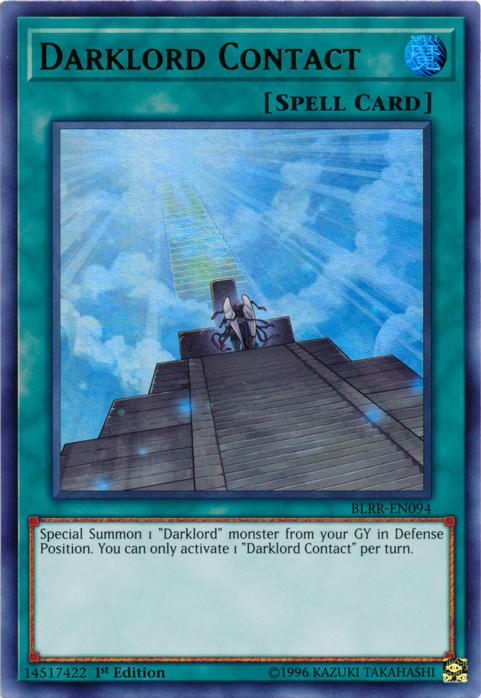 Darklord Contact [BLRR-EN094] Ultra Rare | Odin's Place