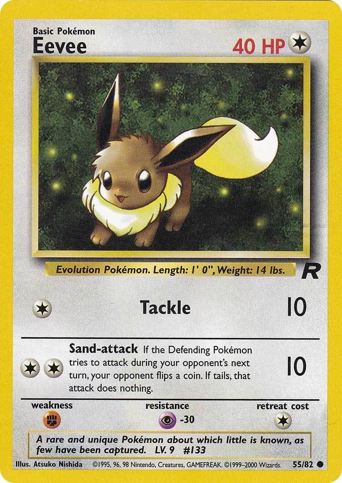 Eevee (55/82) [Team Rocket Unlimited] | Odin's Place