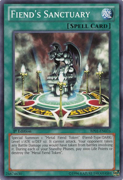 Fiend's Sanctuary [BP01-EN076] Common | Odin's Place