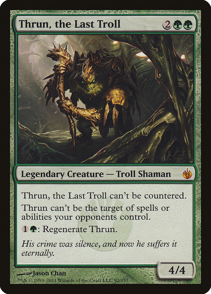 Thrun, the Last Troll (92) [Mirrodin Besieged] | Odin's Place