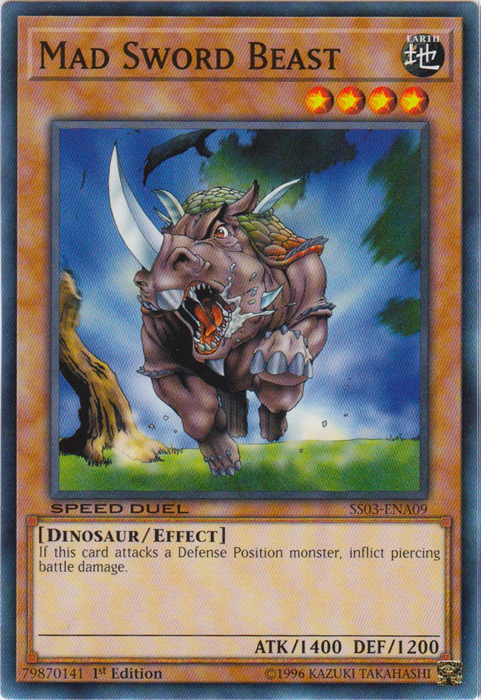 Mad Sword Beast [SS03-ENA09] Common | Odin's Place