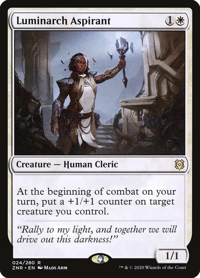 Luminarch Aspirant [Zendikar Rising] | Odin's Place