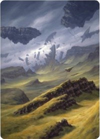 Plains 3 Art Card [Zendikar Rising Art Series] | Odin's Place